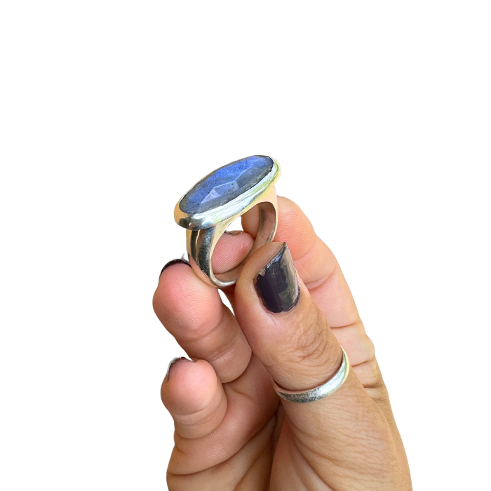 Labradorite Ring- size 8