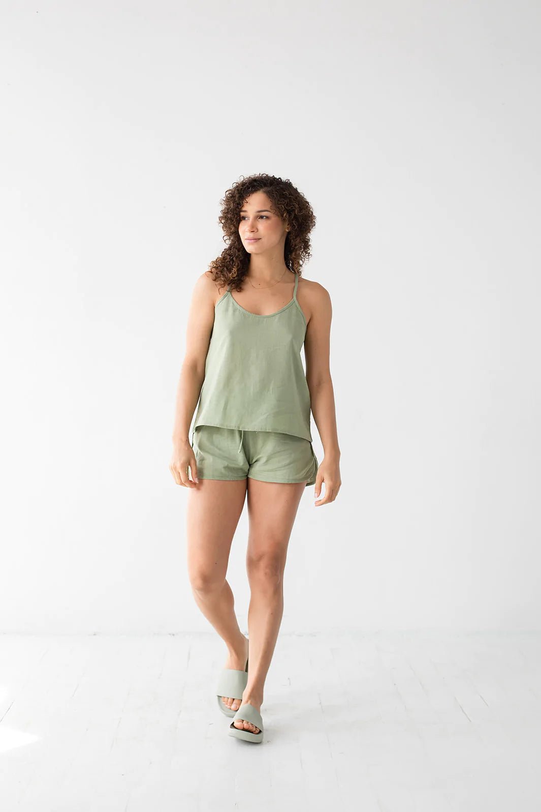 Woven Flutter Shorties by SALUA