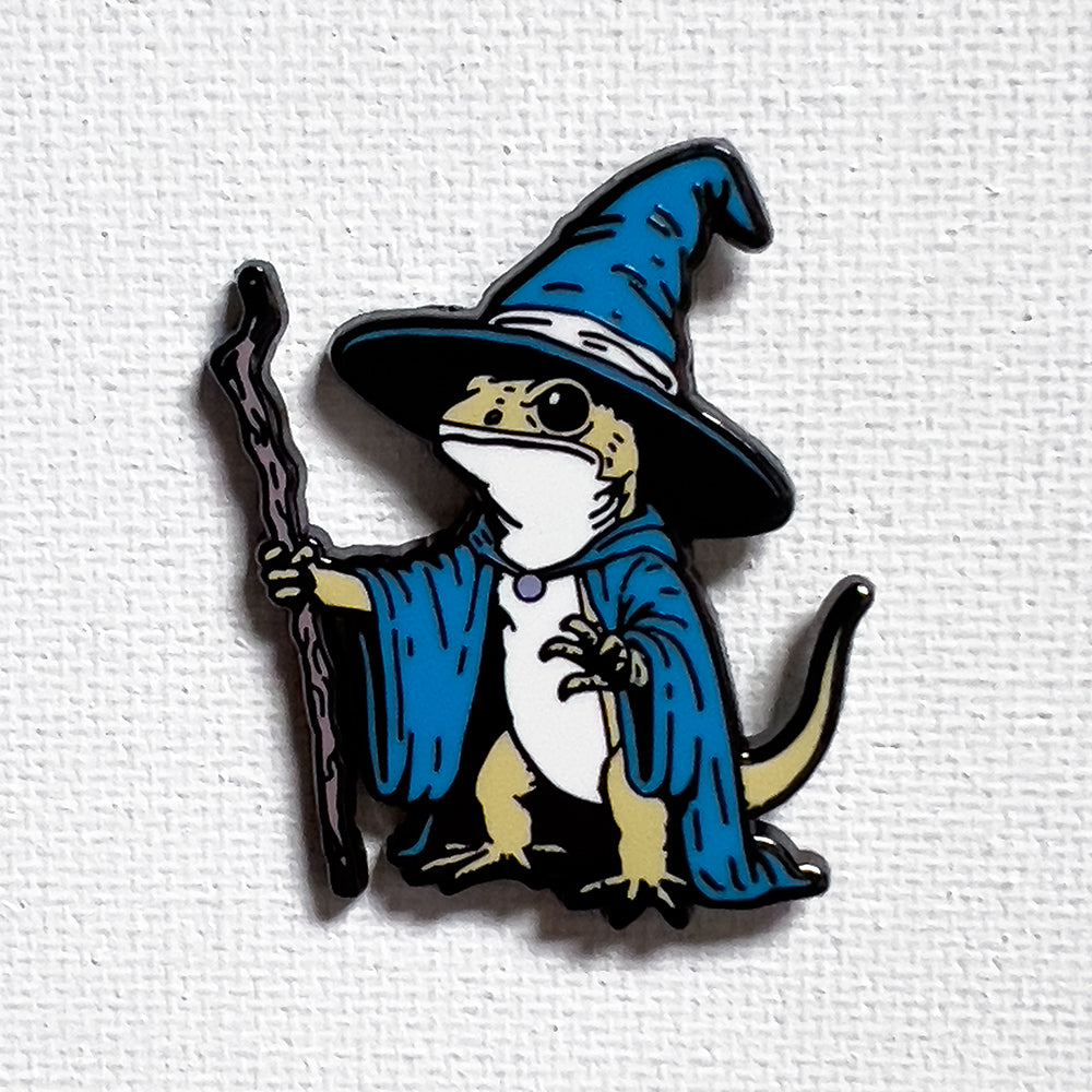 Lizard Wizard Pin