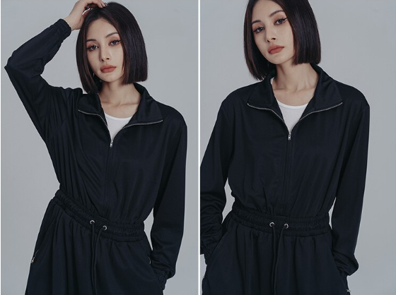 Mooni Drawstring Sweatshirt Dress