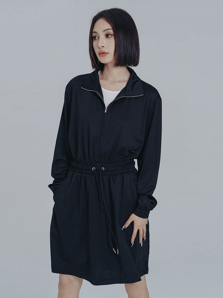 Mooni Drawstring Sweatshirt Dress