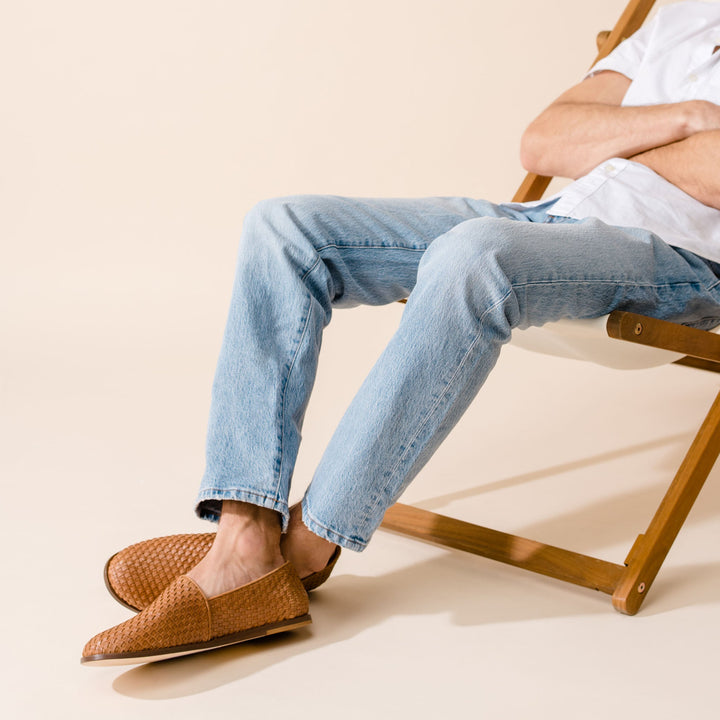 Alejandro Woven Slip-On 2.0 Woven Brown