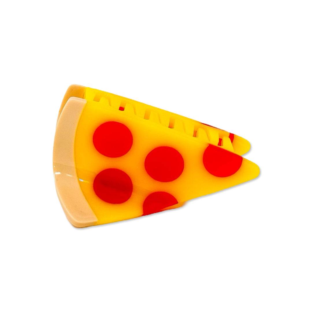 Midi Pizza Hair Claw Clip