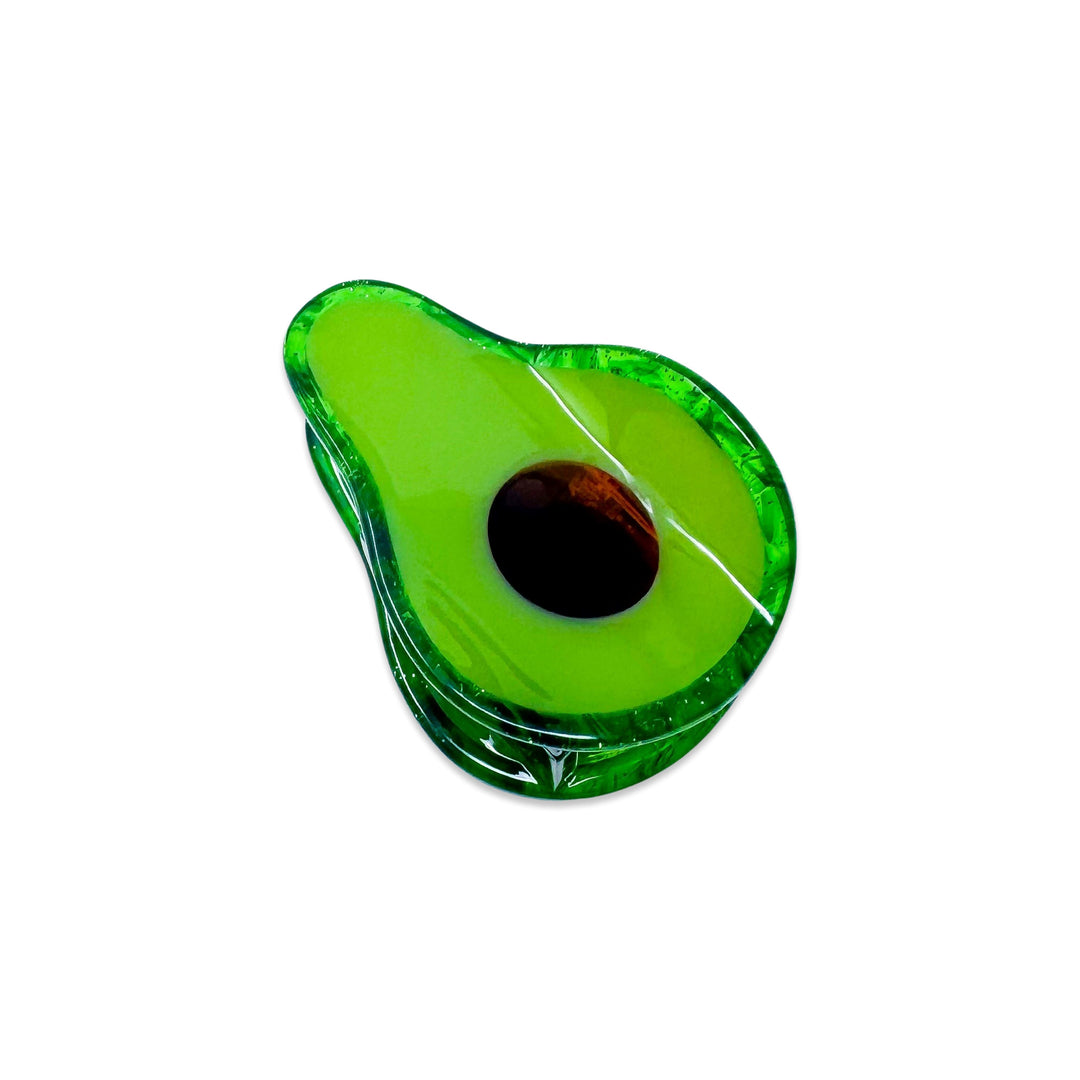 Mini Avocado Hair Claw Clip