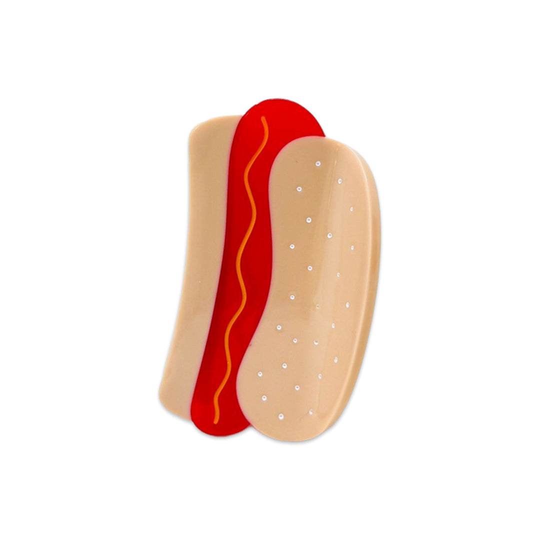 Midi Hot Dog Hair Claw Clip