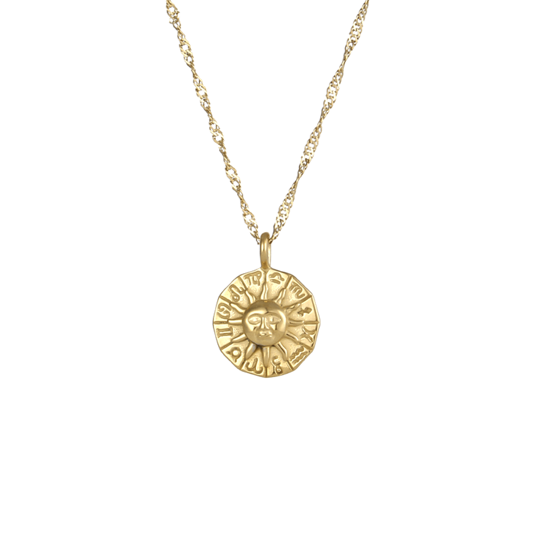 Zodiac Sun Necklace