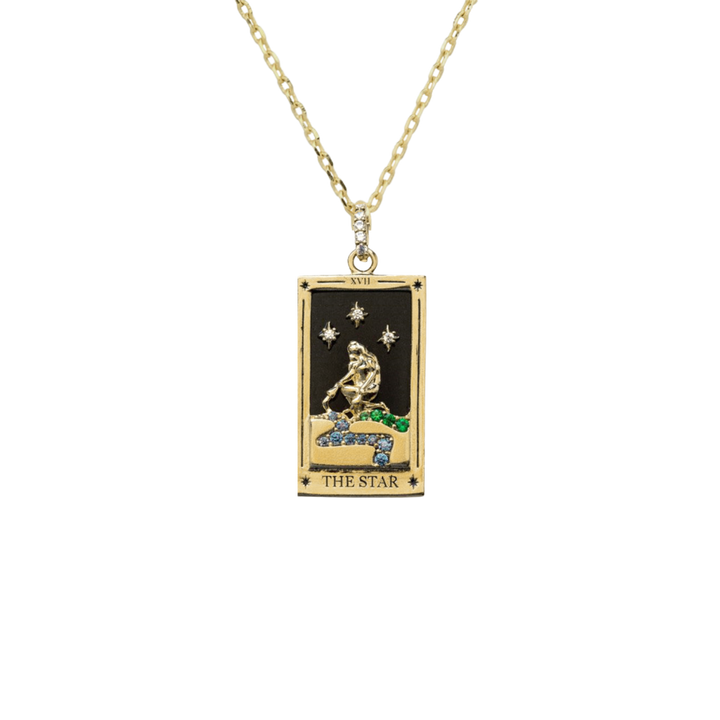 The Magician Tarot Card Necklace