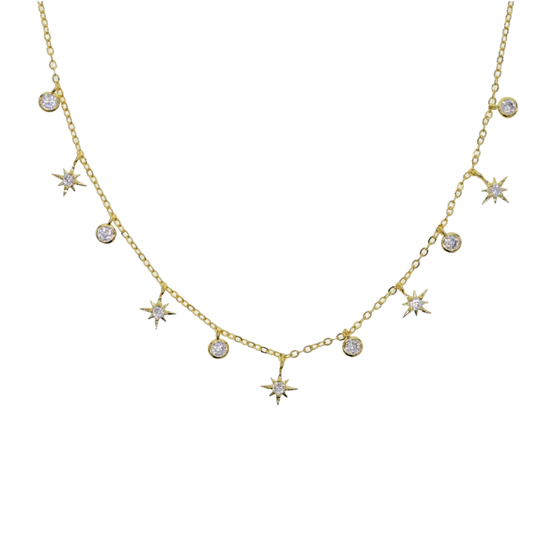 Stellar Stars Necklace