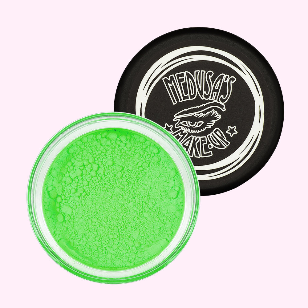 UV Neon Pigment Makeup - Fluorescent Green