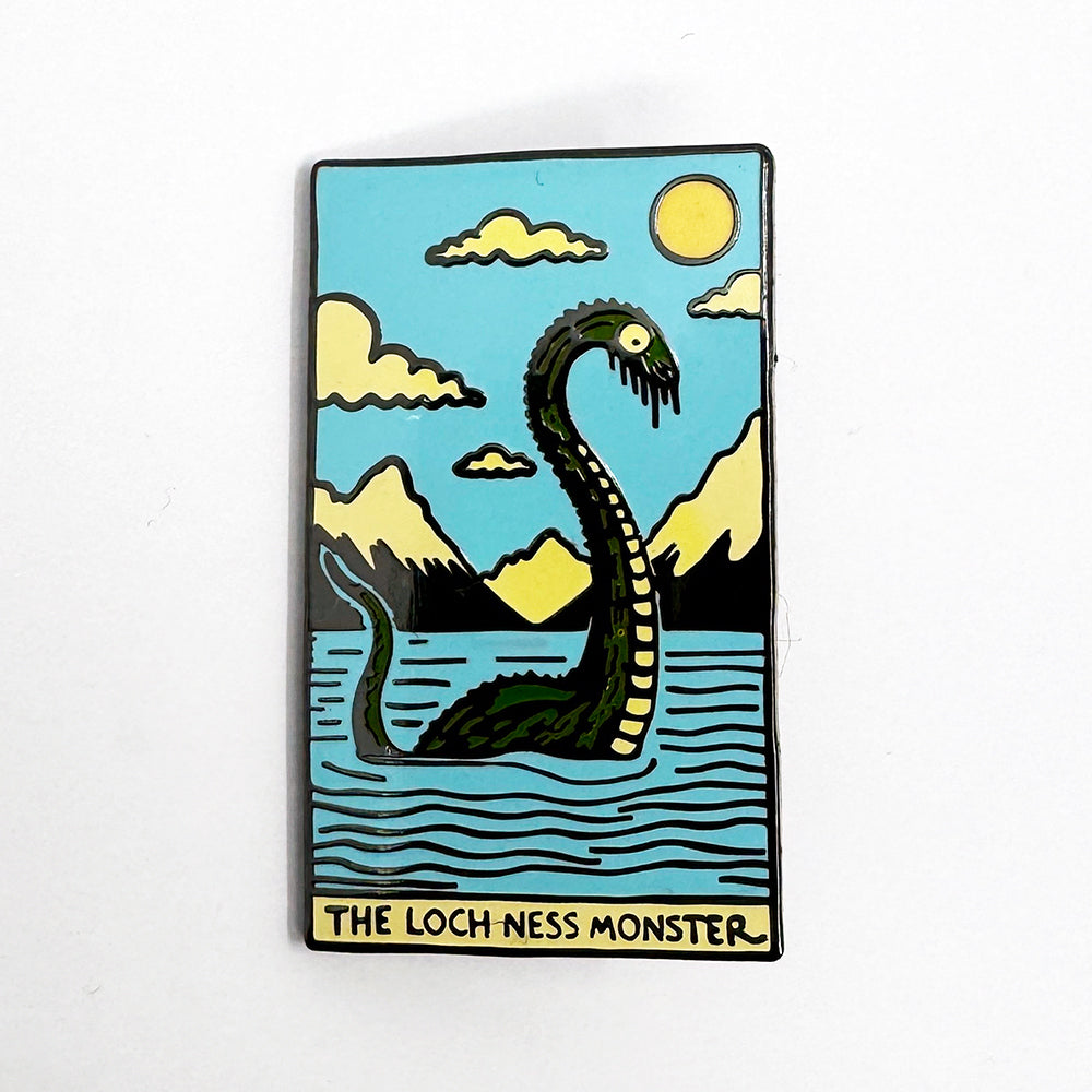 Nessy Tarot Card Pin