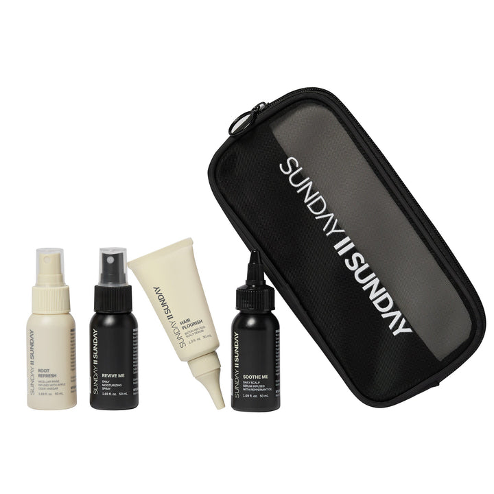 On-The-Go Signature Travel + Post-Gym Hair Kit