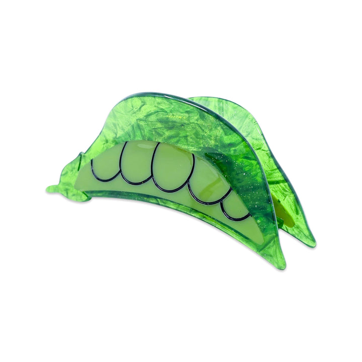 Large Pea Pod Hair Claw Clip