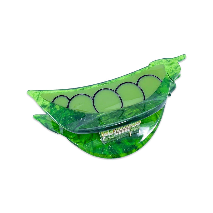 Large Pea Pod Hair Claw Clip