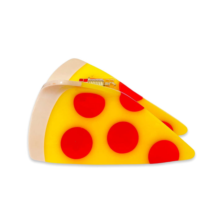 Large Pizza Hair Claw Clip