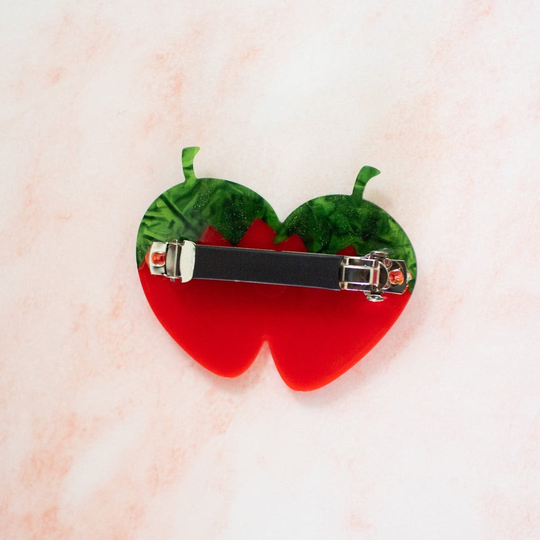 Strawberry French Barrette