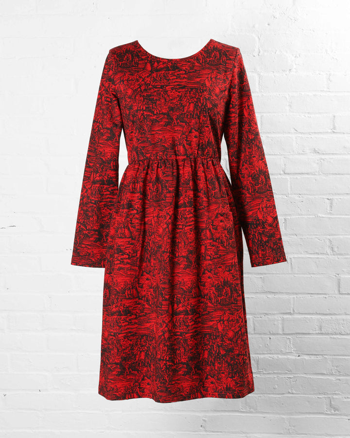 Red Witch Dress