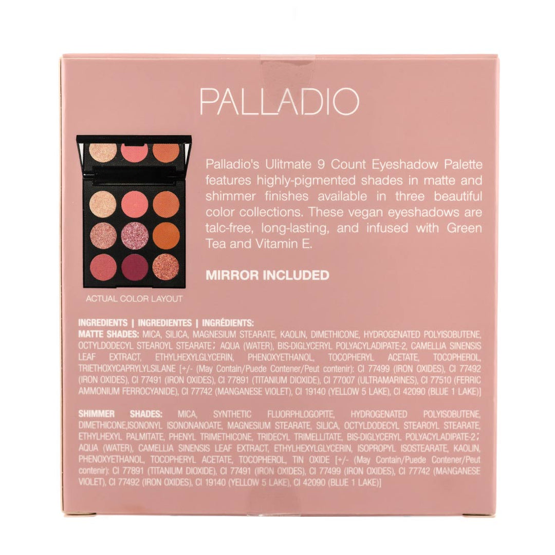 ULTIMATE 9 COUNT EYESHADOW PALETTE