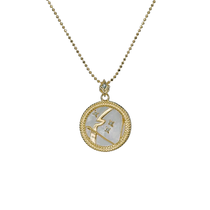 Pearl Zodiac Necklace