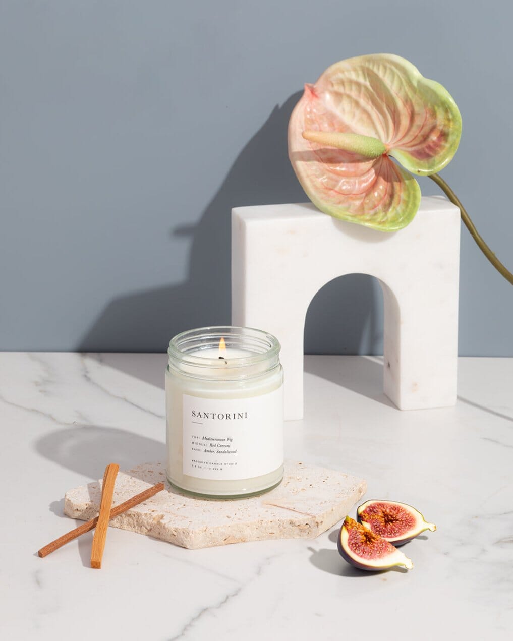 Santorini Jar Candle