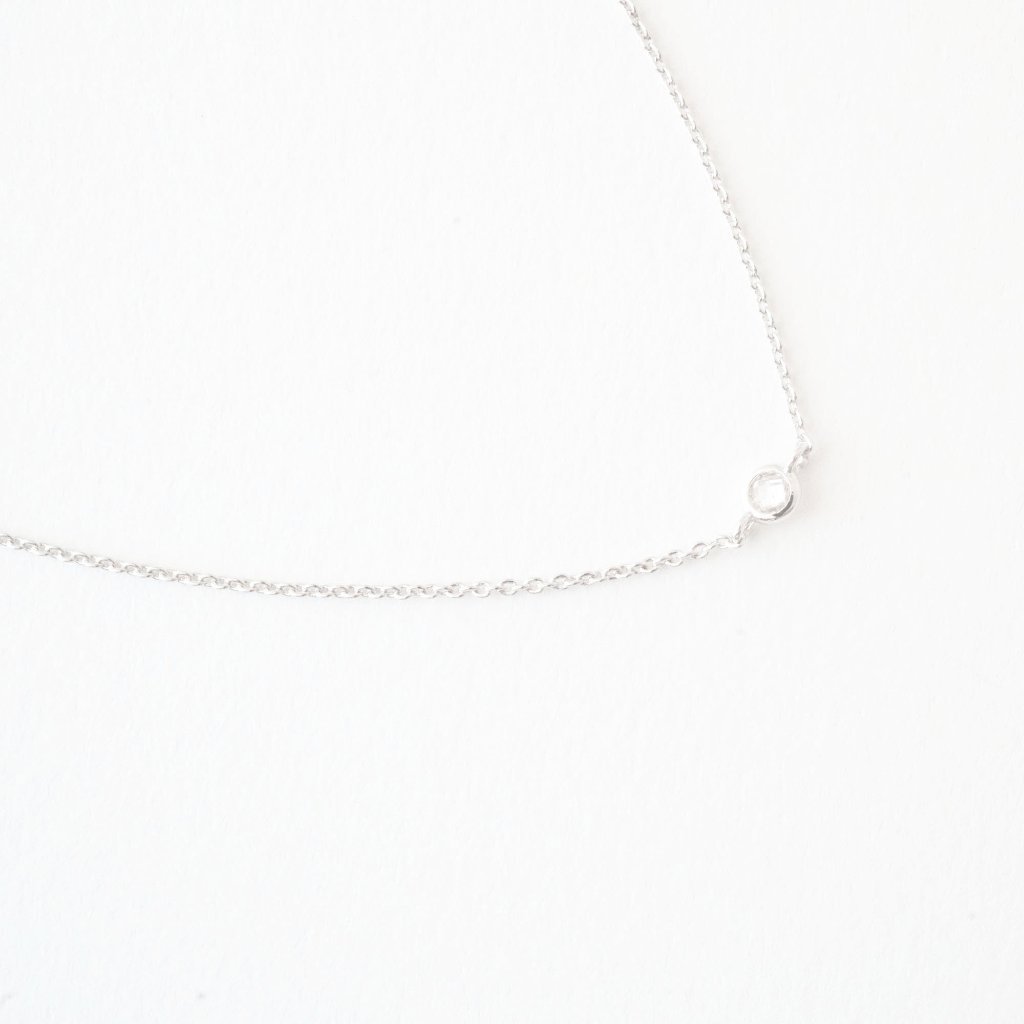 Solo Bezel Necklace