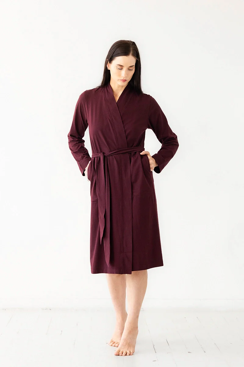 Travel Robe in Pima Cotton