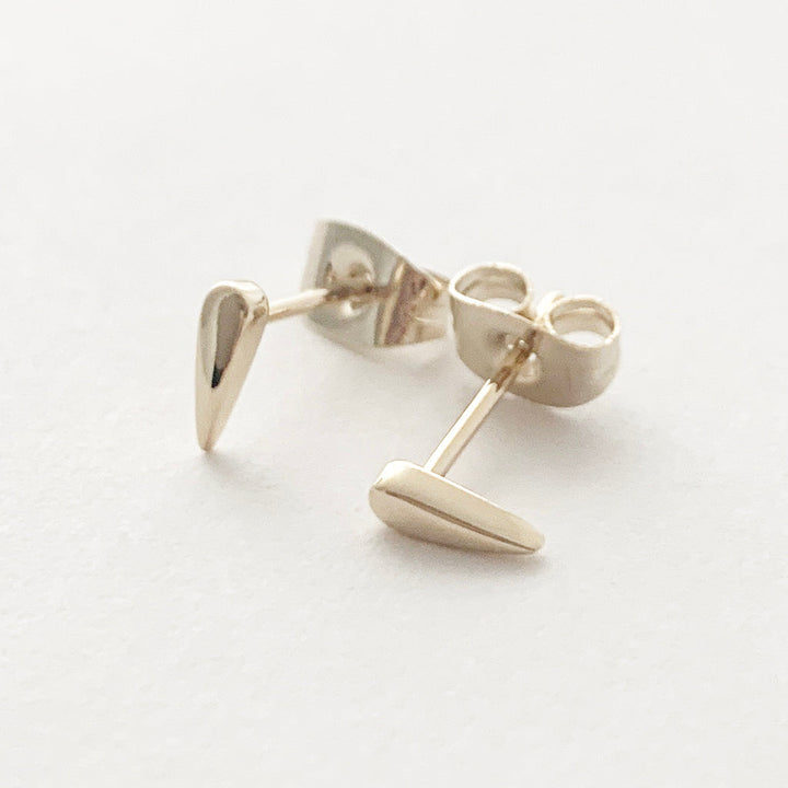 Tusk Droplet Stud Earrings