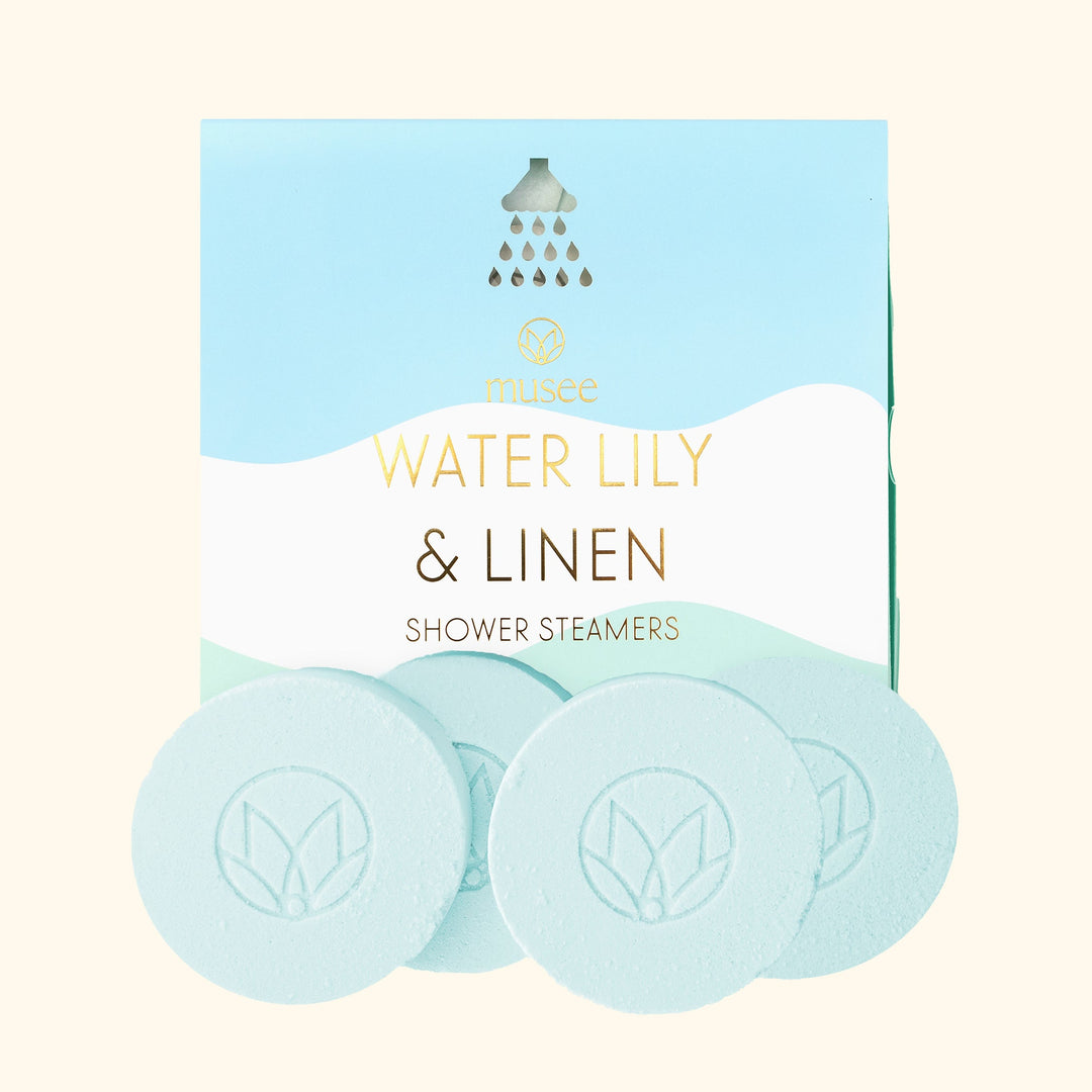 Water Lily & Linen Shower Steamers