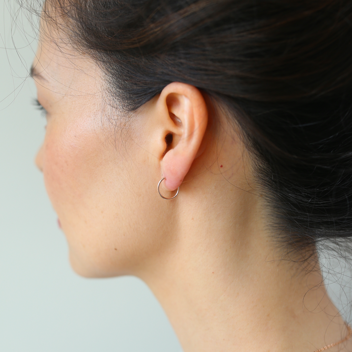 Weightless Huggie Earrings