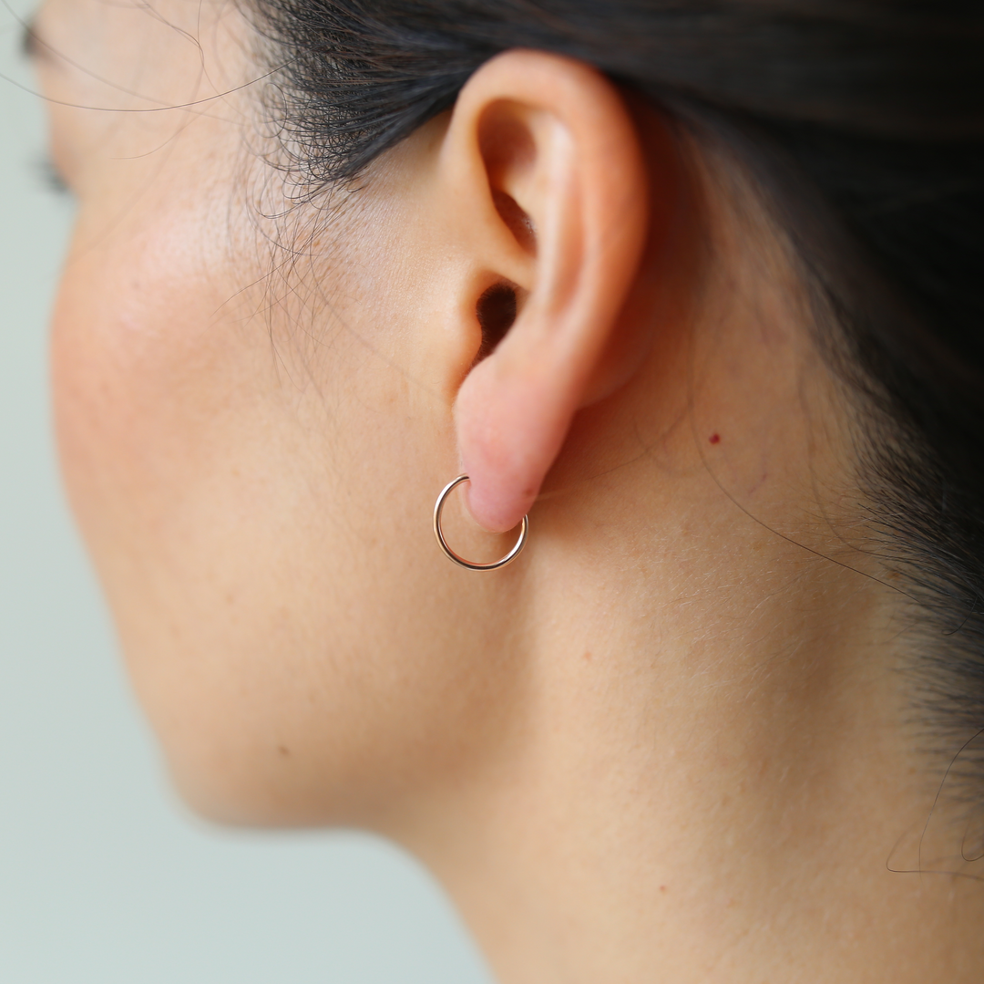 Weightless Huggie Earrings