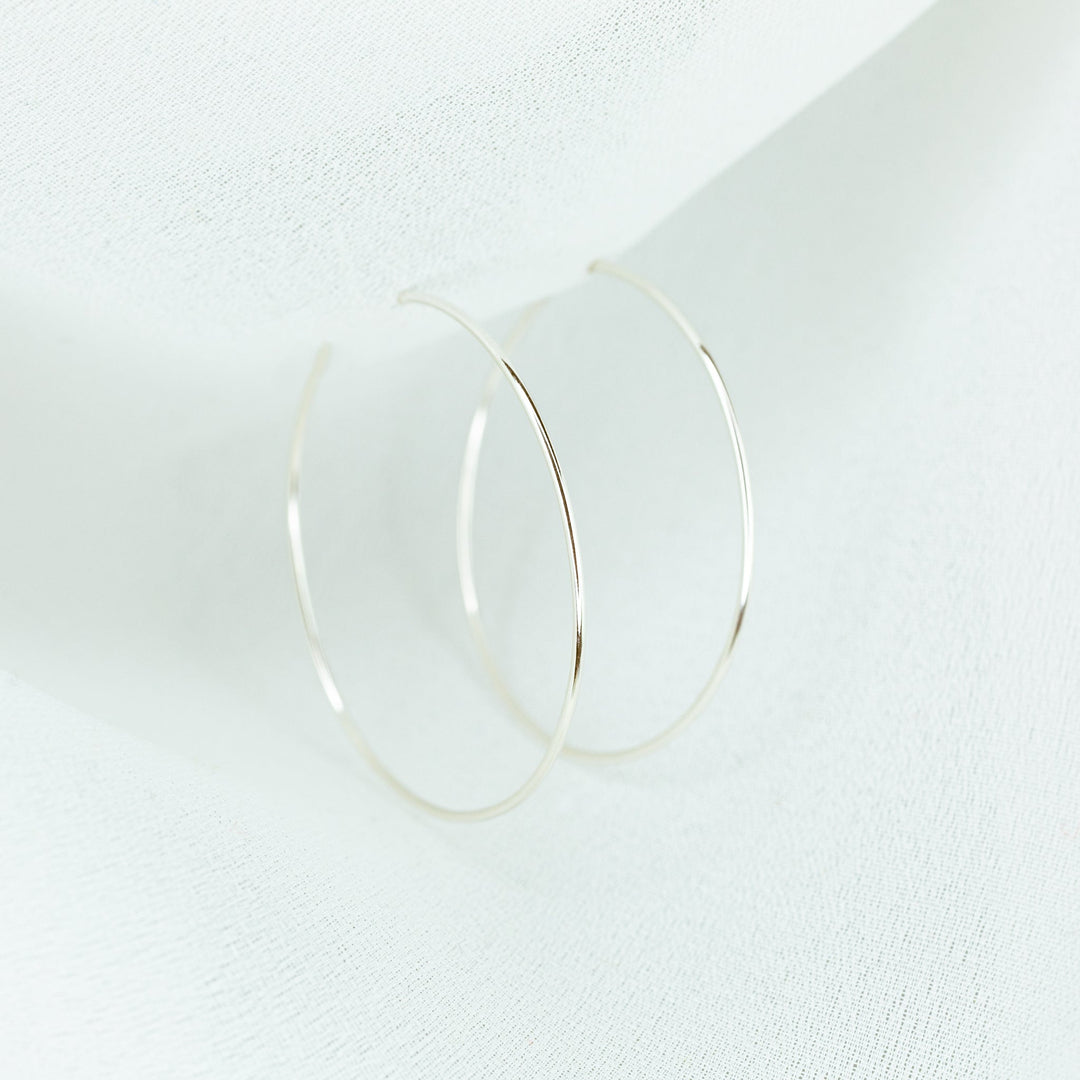 Weightless Small Hoops