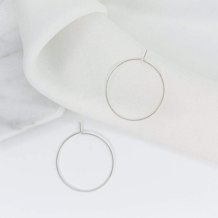 Weightless Small Hoops