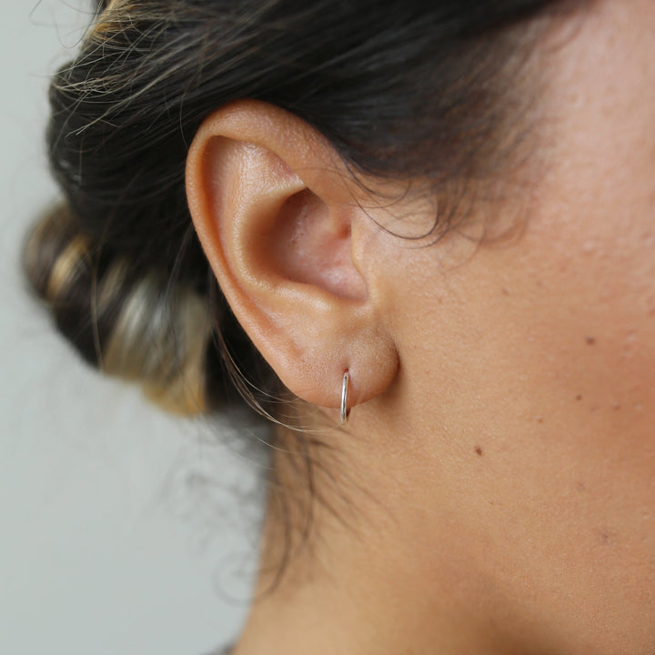 Weightless Huggie Earrings