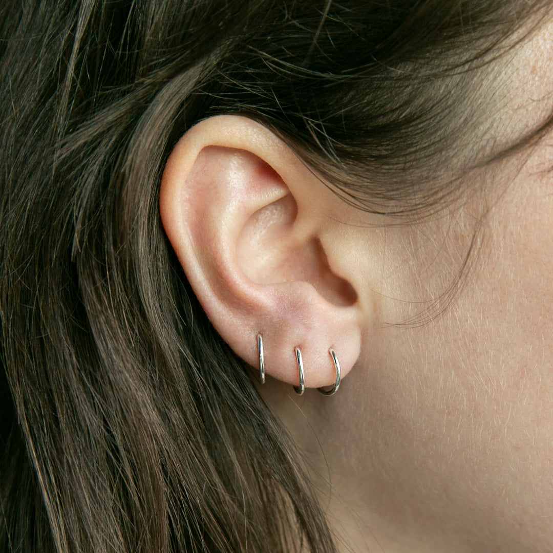 Weightless Huggie Earrings