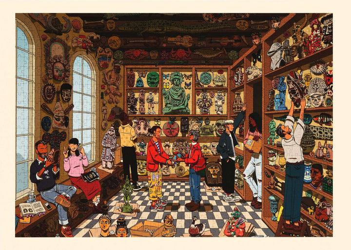 Wunderkammer Repatriation Puzzle by Ilya Milstein