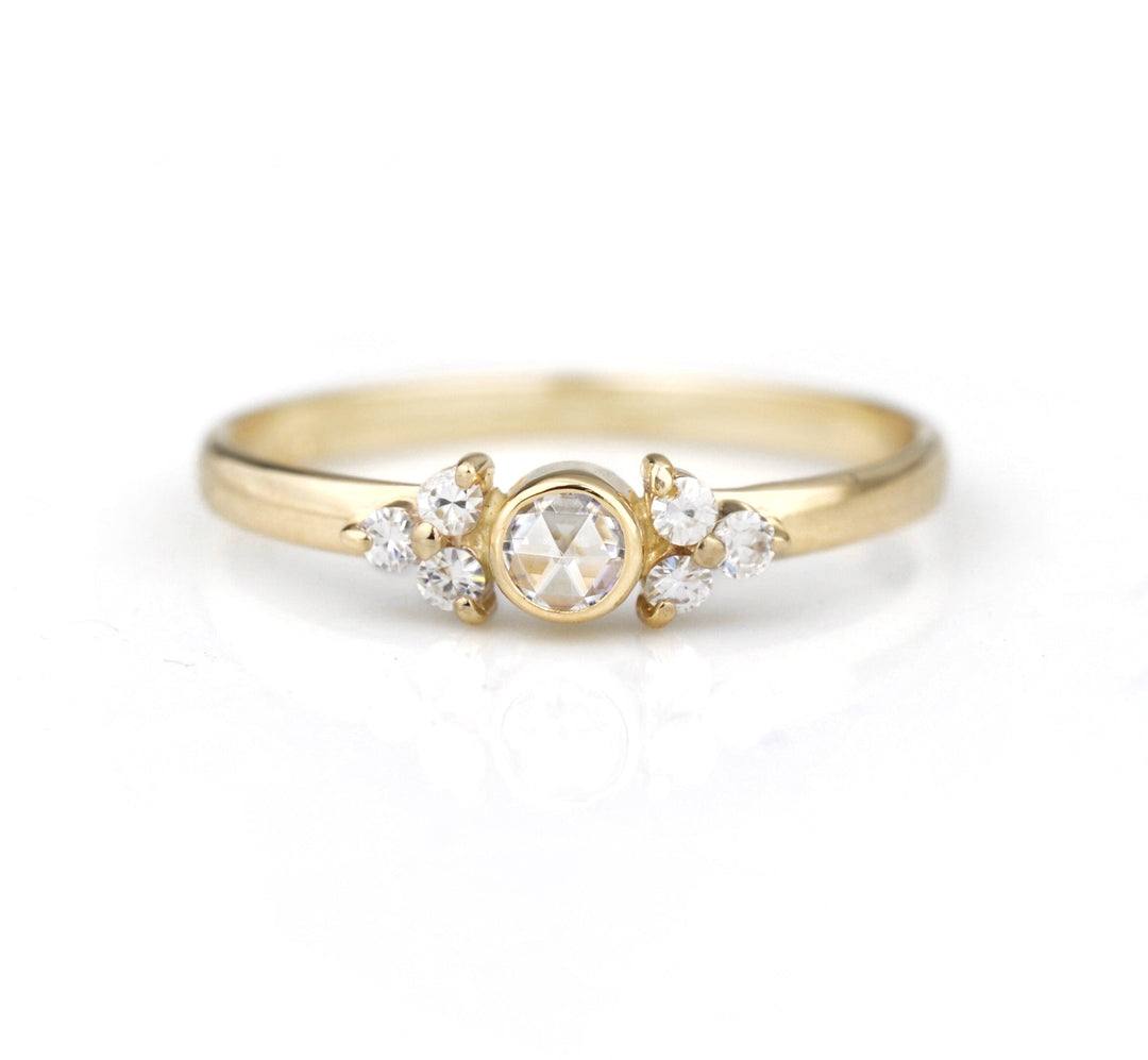 Moissanite Mini Ring