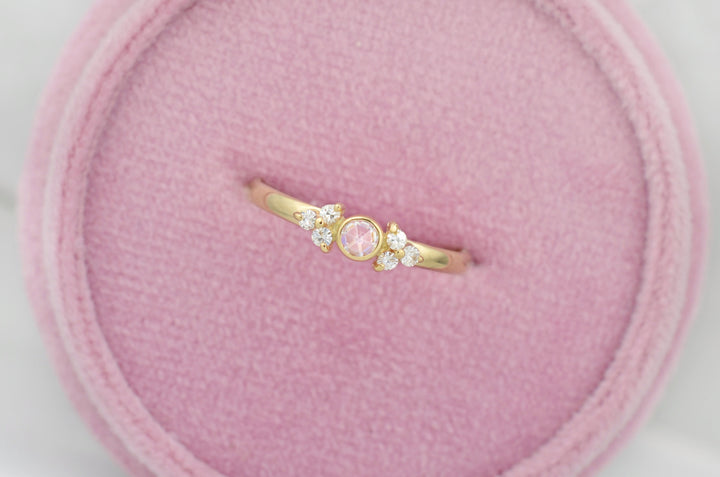 Moissanite Mini Ring