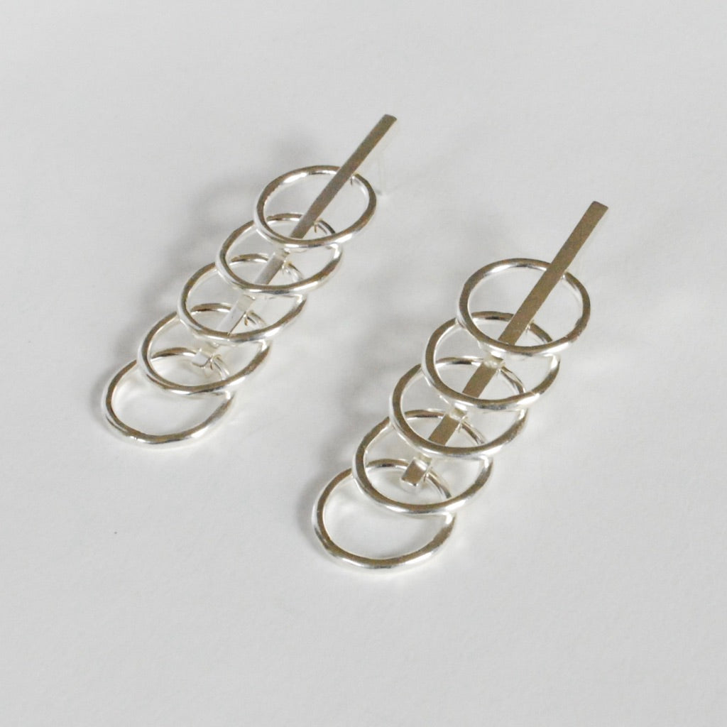 Kinetic Circle Earrings