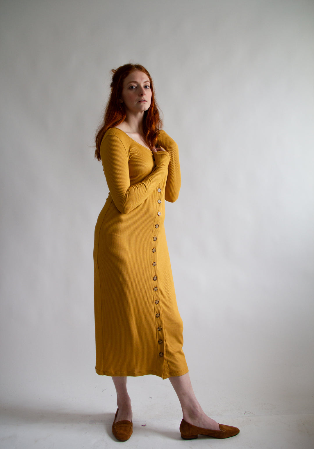 Ila Dress in Golden Turmeric ***LAST ONE!!!***