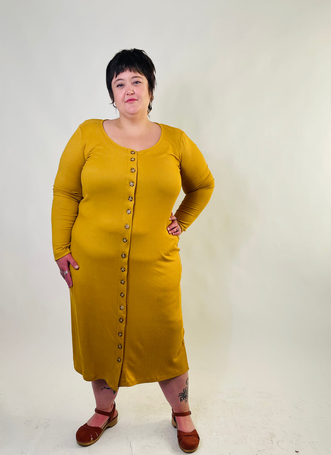 Ila Dress in Golden Turmeric ***LAST ONE!!!***