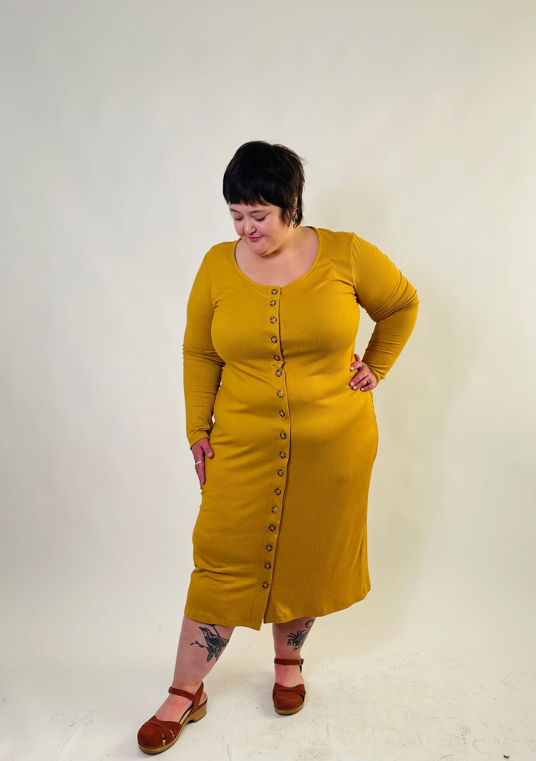 Ila Dress in Golden Turmeric ***LAST ONE!!!***