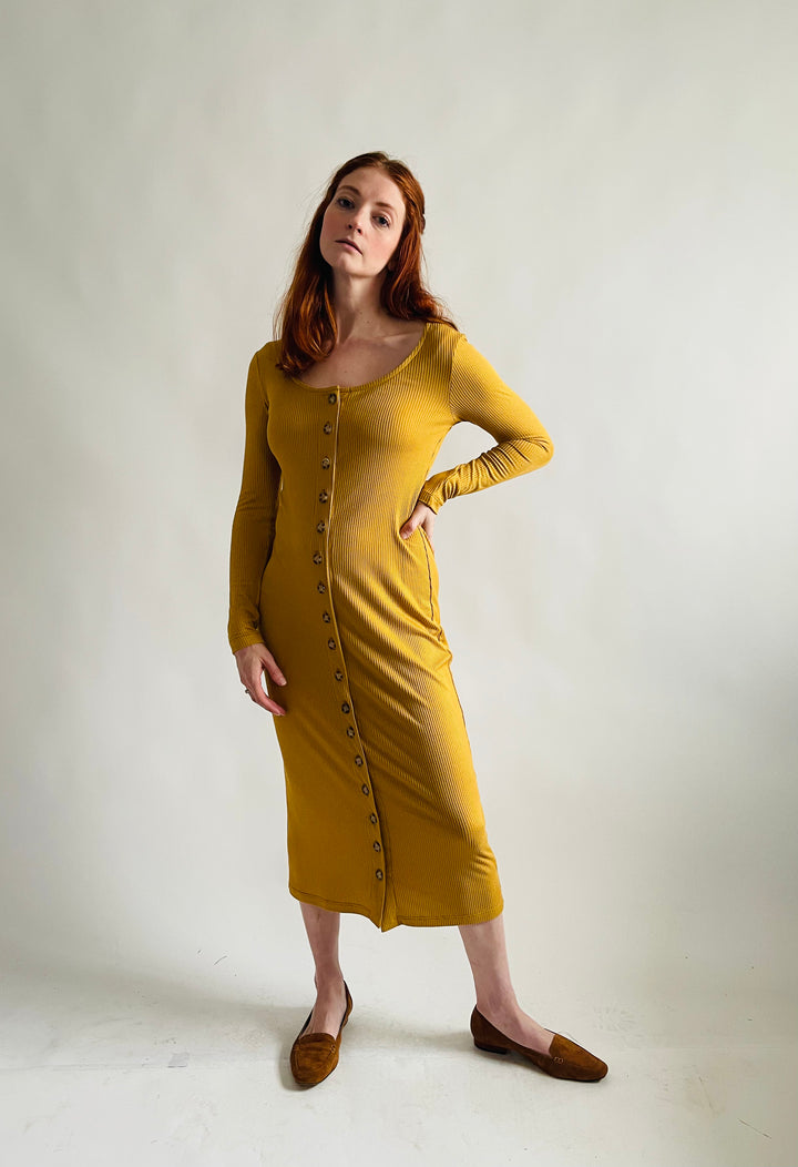 Ila Dress in Golden Turmeric ***LAST ONE!!!***