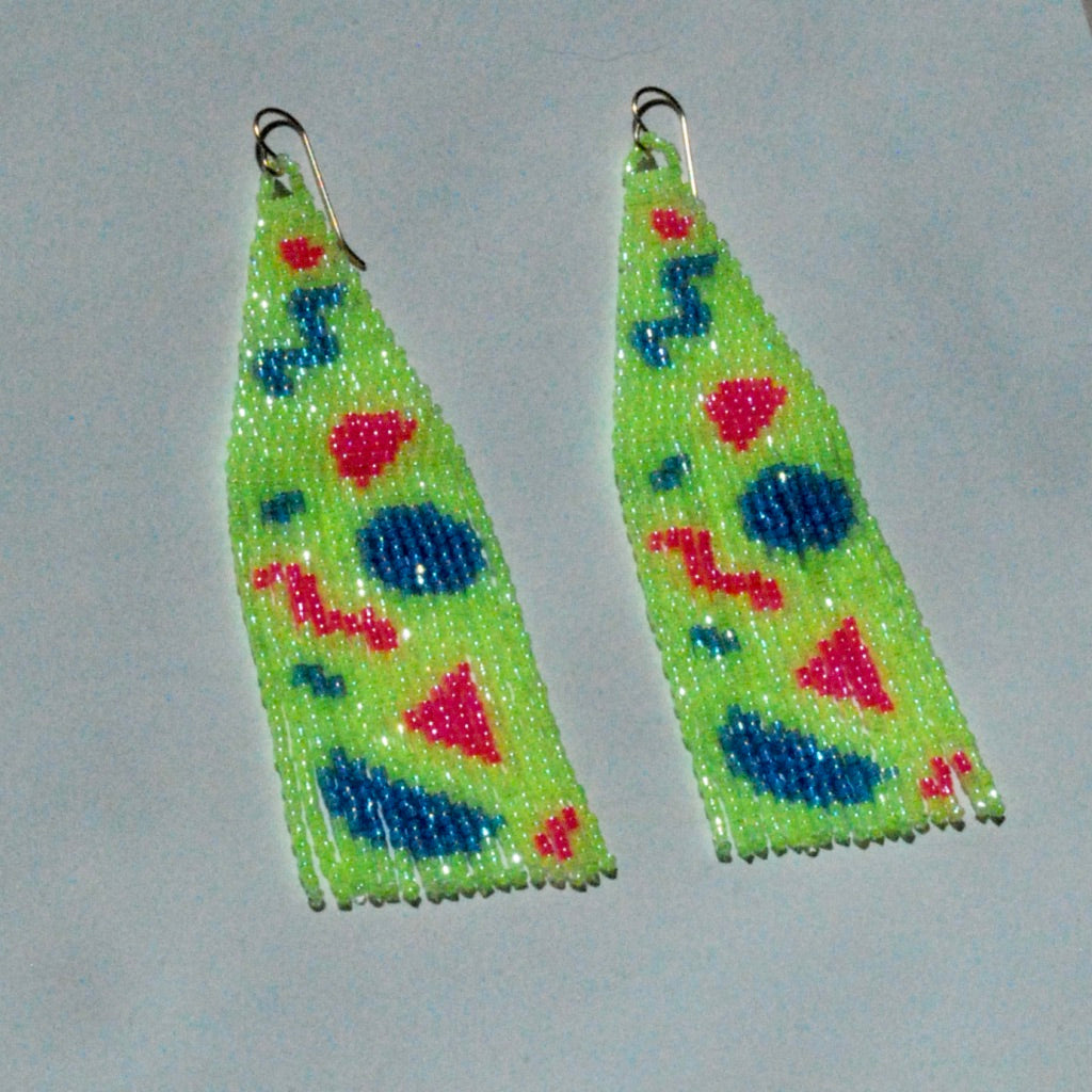 Confetti Beaded Earrings (3 Colorways)