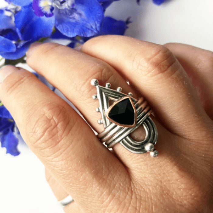 Onyx Ascension Ring Set