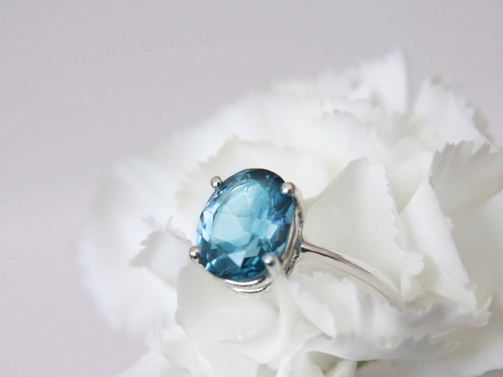 London Blue Topaz Ring