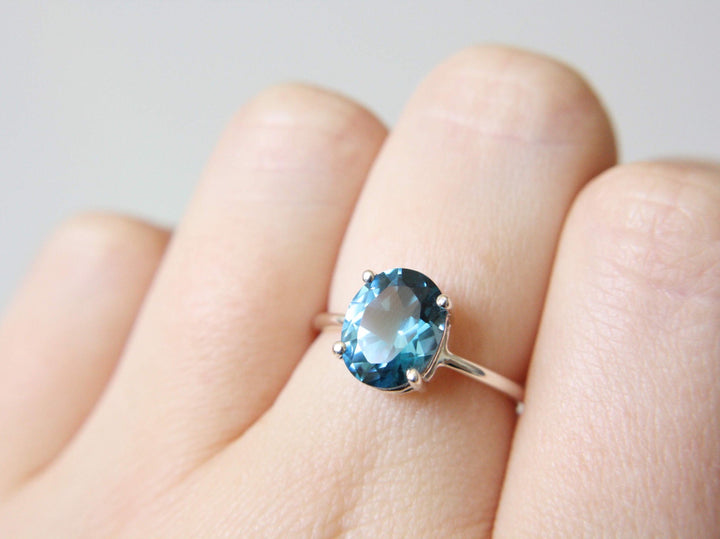 London Blue Topaz Ring