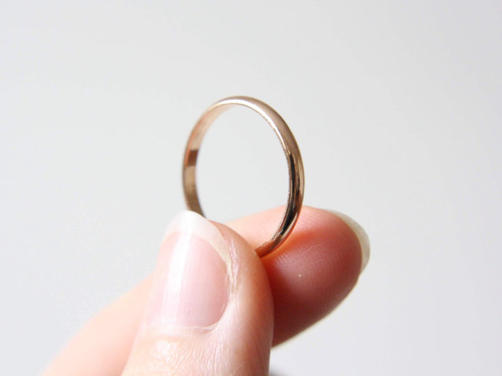 2mm Half Round Band