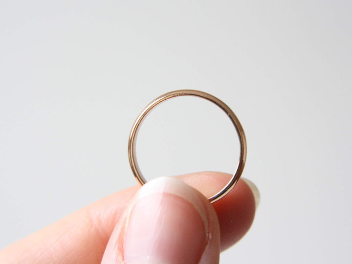 2mm Half Round Band