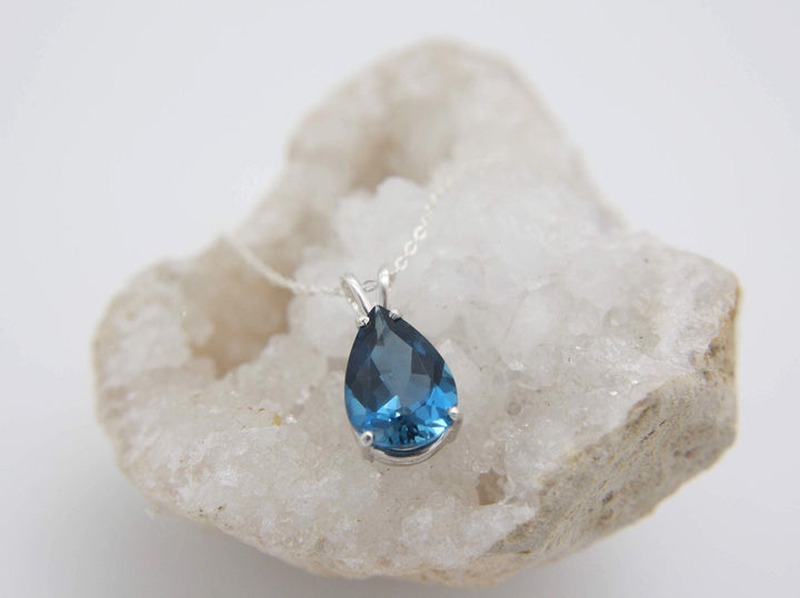 London Blue Topaz Necklace