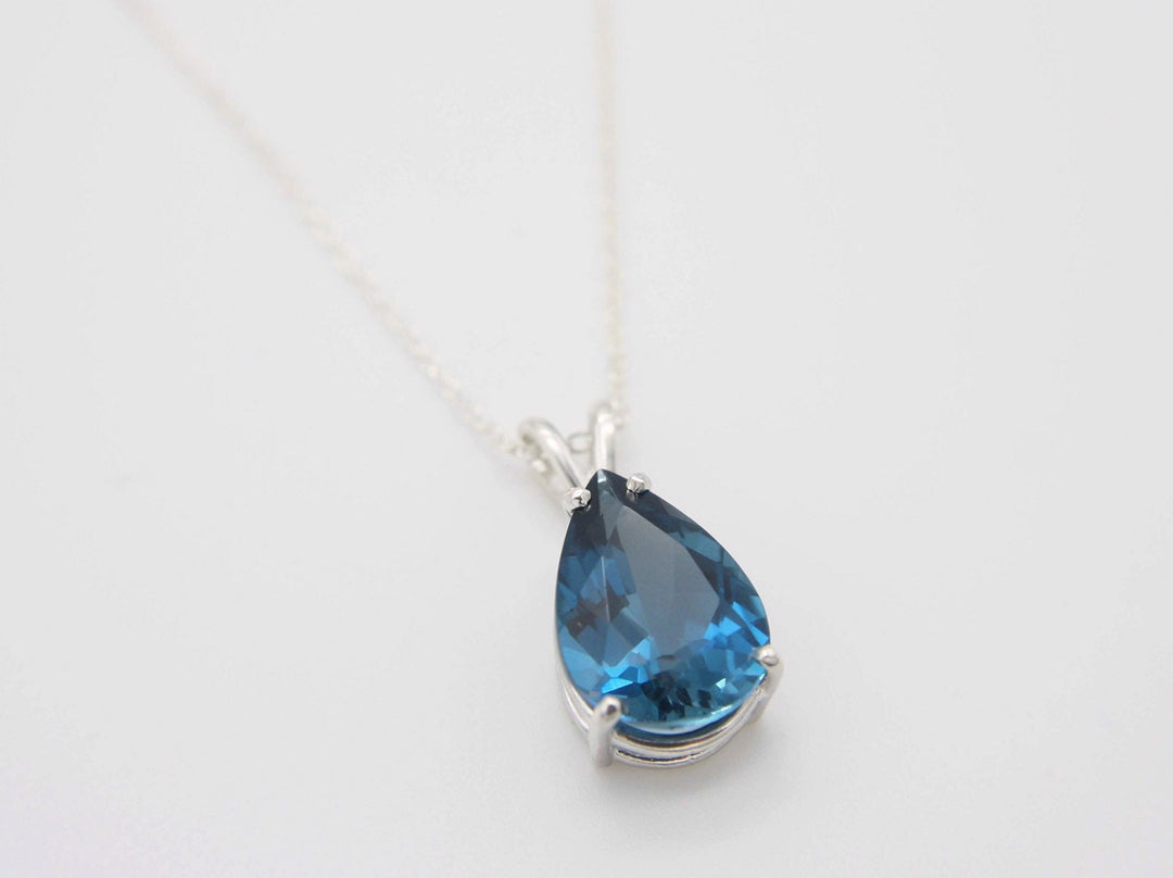 London Blue Topaz Necklace