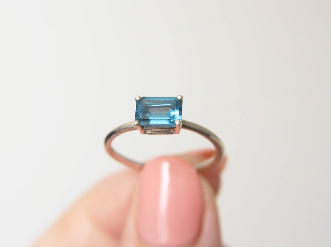 London Blue Topaz Ring